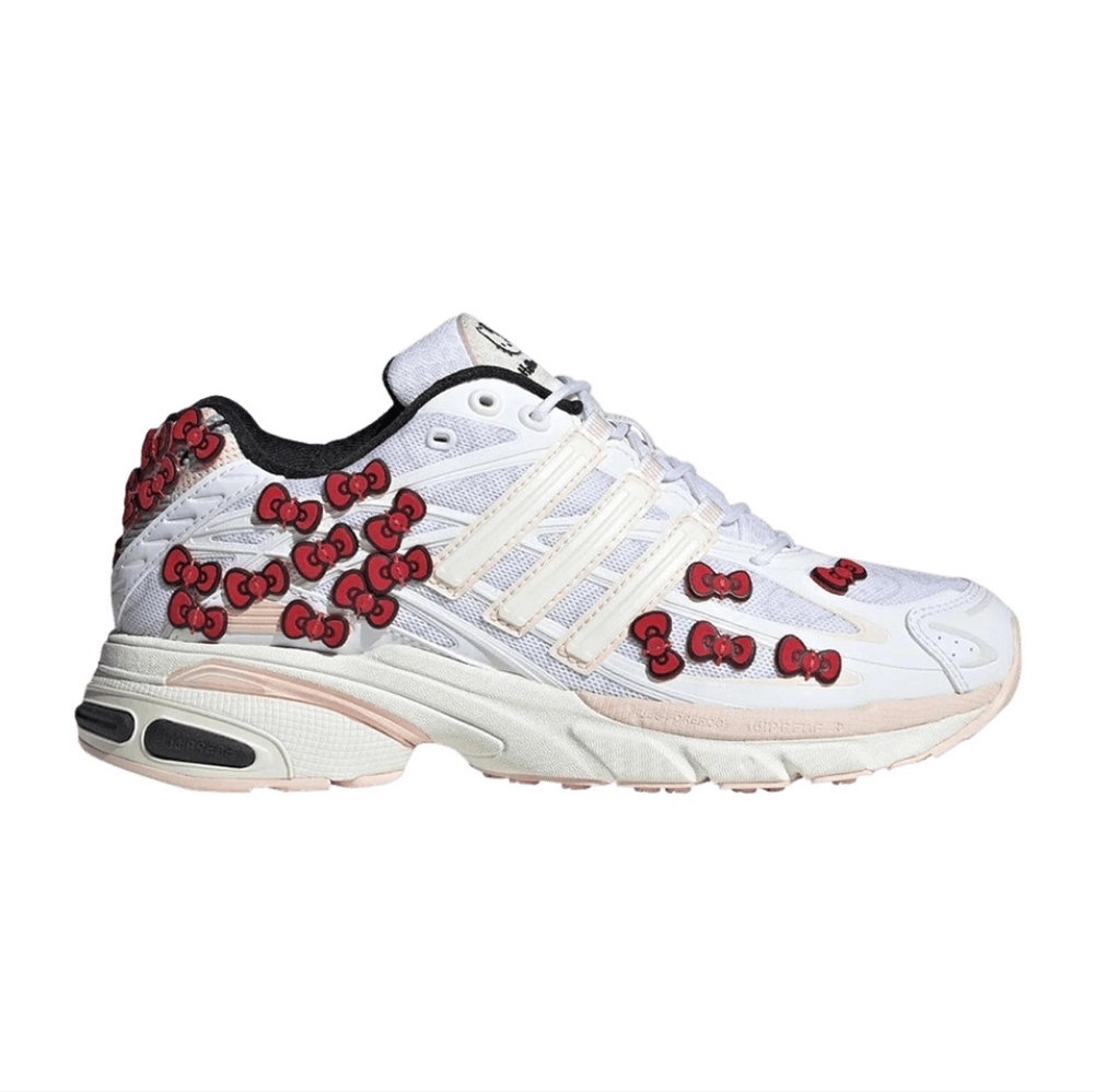 Hello Kitty Women's White and Red Sneakers 50 Anniversary SANRIO 8 US size W - Picture 2 of 10